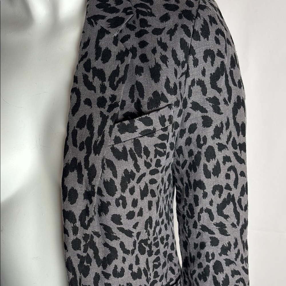 Joie Leopard Print Women's Blazer - Picture 2 of 6